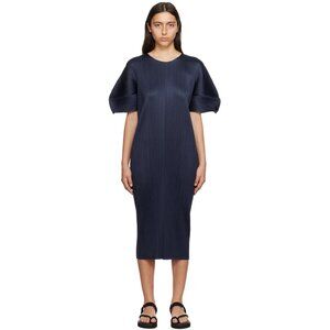 Pleats Please Issey Miyake Monthly Colors August Midi Dress